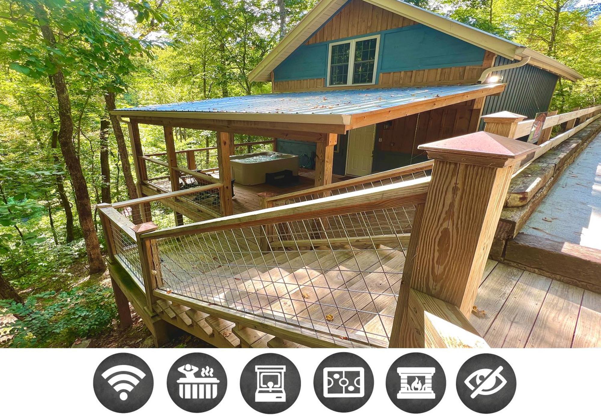 Bigfoots Hideaway Cabin Гатлинбург Экстерьер фото